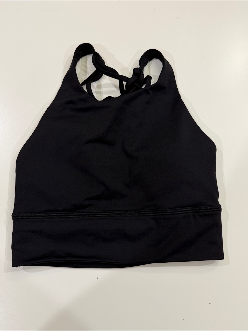 Lululemon Women's Black High Neck Bralette Top